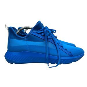 ECCO Mens Dynasty‎ St.1 Lite Sneakers Training Shoes Lace Up Blue Sz US 5-5.5